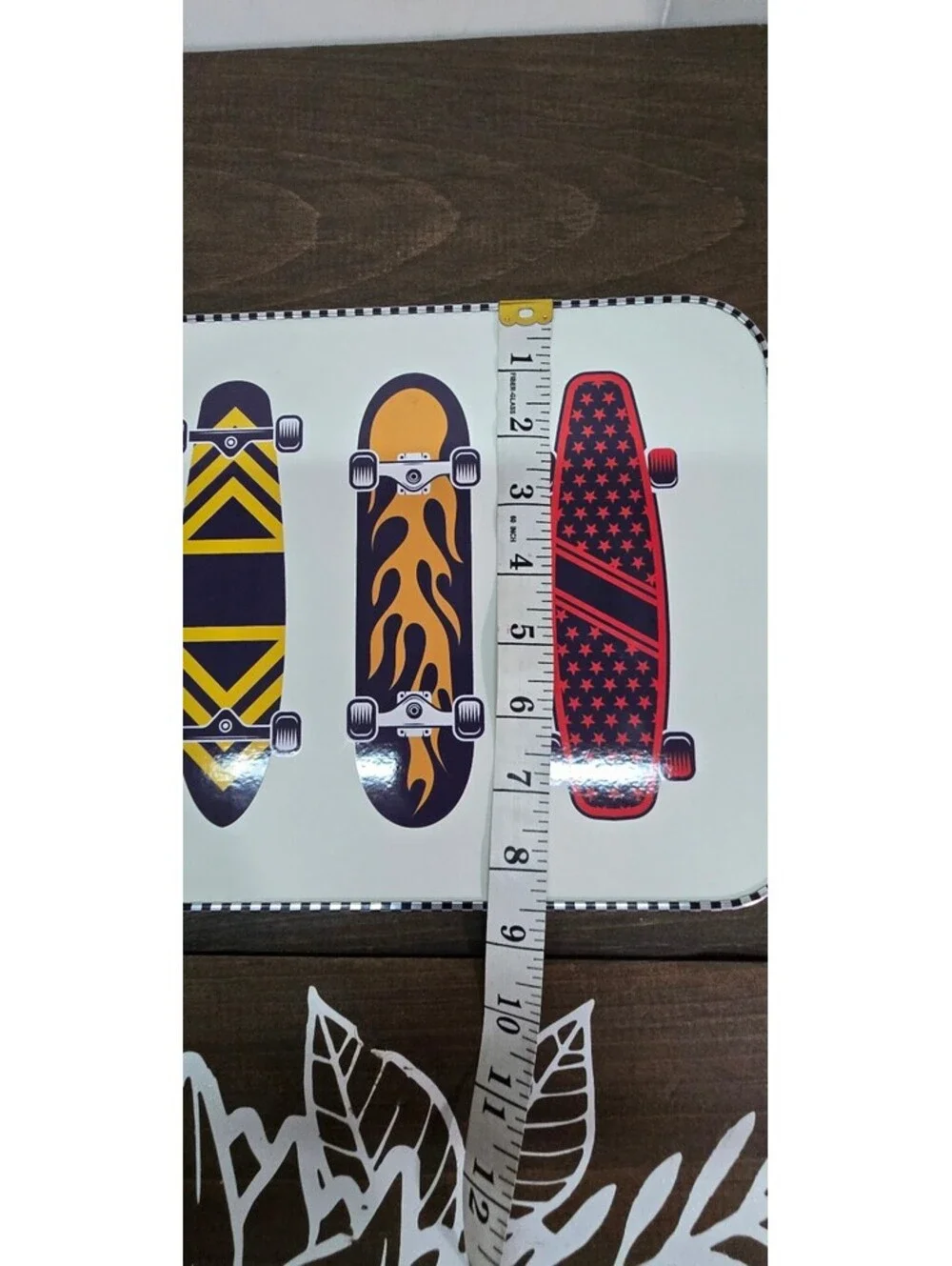 Open Road Decorative Skateboard Wall Art Sign 15x8 Inches